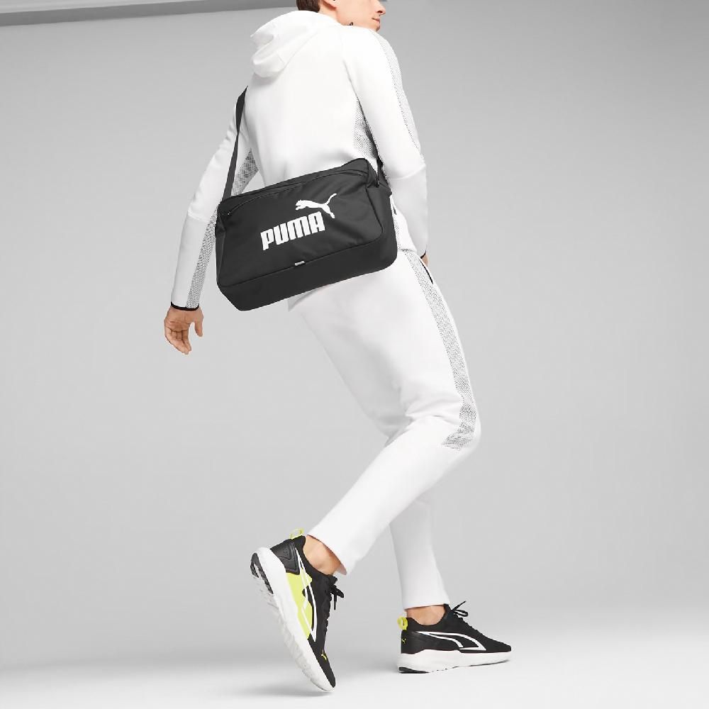 PUMA 肩背包 Phase Shoulder Bag 黑 白 男女款 斜背包 側背包 包包 07995601