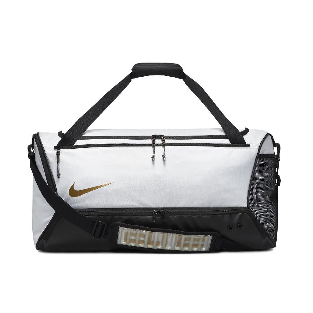 NIKE 耐吉 包包 Hoops Elite Duffle Bag 男女款 白 黑 金 健身包 行李袋 大容量 DX9789-100