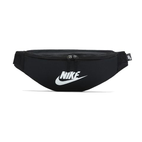 NIKE 耐吉 腰包 Heritage Waistpack 男女款 小包 斜背包 外出 輕便 街頭穿搭 黑 白 DB0490-010