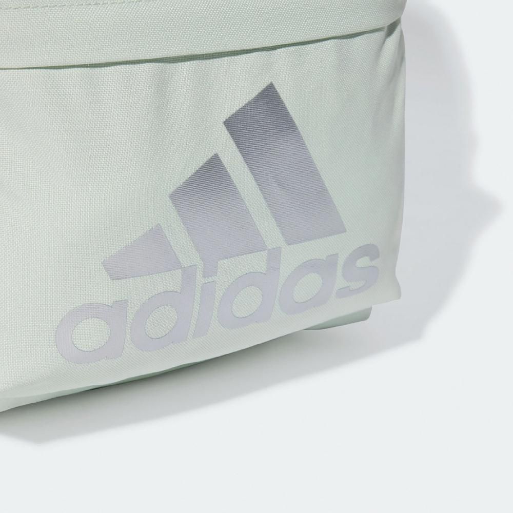 ADIDAS 愛迪達 後背包 Logo 綠 灰 多夾層 雙肩包 背包 包包 愛迪達 IX7988