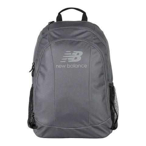 New Balance 紐巴倫 Bags 後背包 男女款 中性 書包 旅行包 灰色_LAB23181GT-F