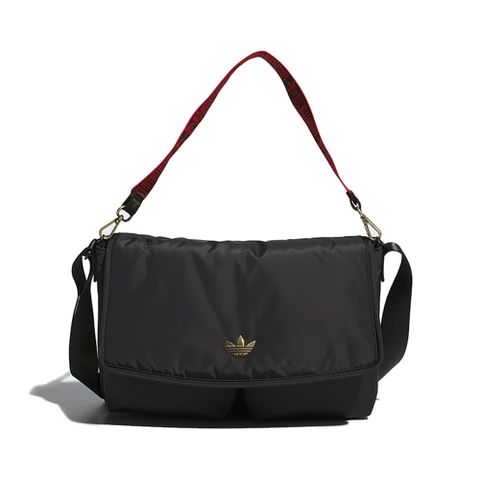 adidas 愛迪達 ORI NEWY BAG 休閒包 男包 女包 側背包 郵差包 黑色-JL7592