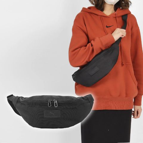 腰包 Essentials 黑 可調背帶 斜背包 側背包 隨行包 小包 包包 09112801