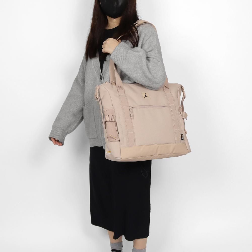 NIKE 耐吉 托特包 Jordan CORDURA Franchise 卡其 抗撕裂 13吋 筆電包 手提包 包包 JD2513033AD-003