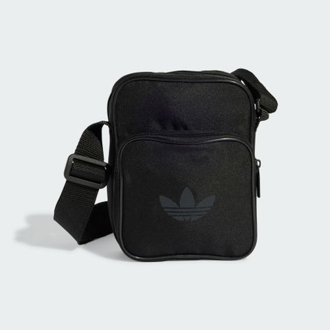 【ADIDAS】ADICOLOR SIB 側背包 斜背包 運動小包 中 黑色-JD5543