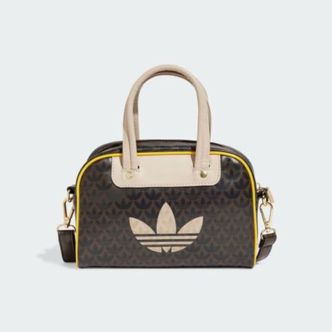 adidas 愛迪達 MONO MINI BOWLI 斜背包 小包 中 咖啡-JD5372