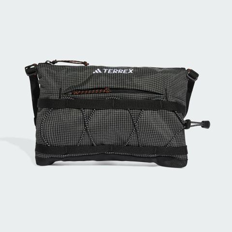 【ADIDAS】TRX MT ORGANIZE 側背包 斜背包 運動小包 中 黑白-JJ1481