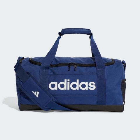 adidas 愛迪達 LINEAR DUFFEL S 旅行包 中 藍色-IN6111