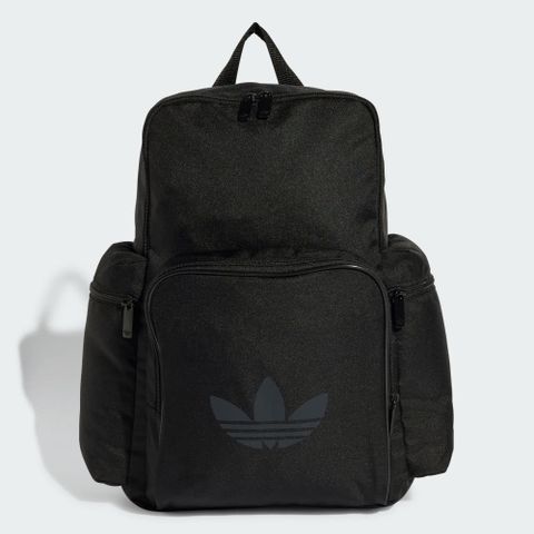 【ADIDAS】ADICOLOR BP 後背包 中 黑色-JD5522