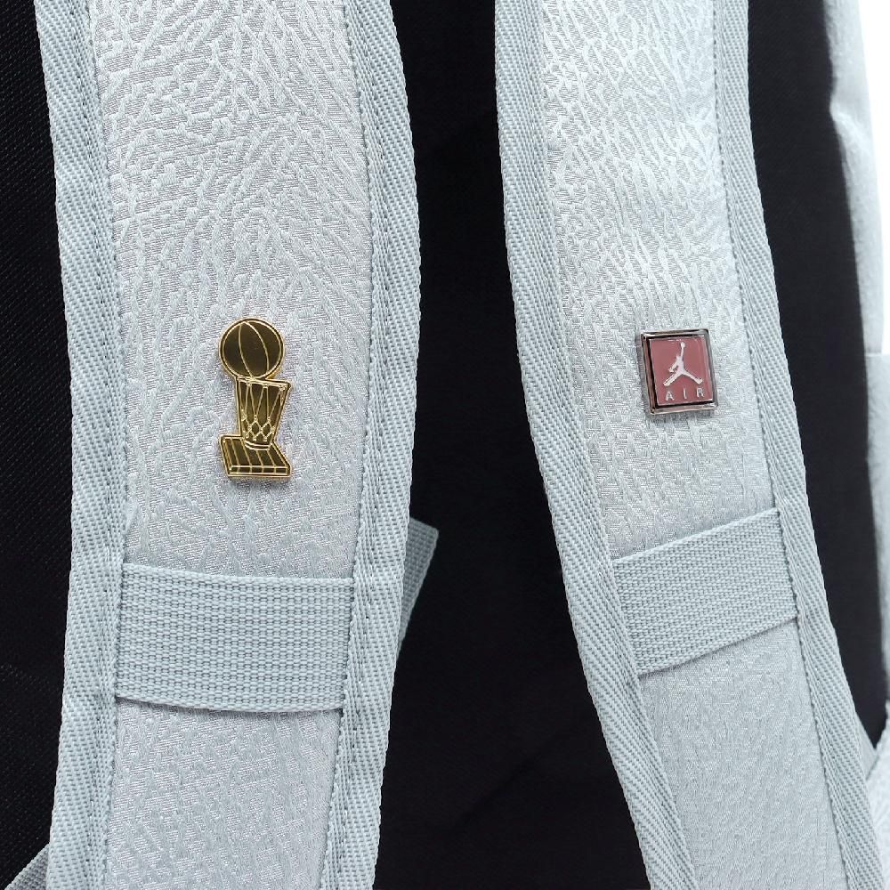 NIKE 耐吉 後背包 Jordan Sports 灰 銀 可調背帶 不可拆吊飾 雙肩包 背包 包包 JD2143031GS-002