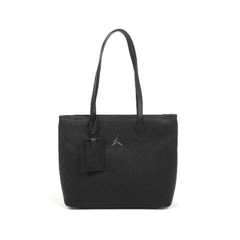 托特包 Jordan Monogram 黑 銀 滿版印花 手提包 隨行包 包包 JD2523019AD-001