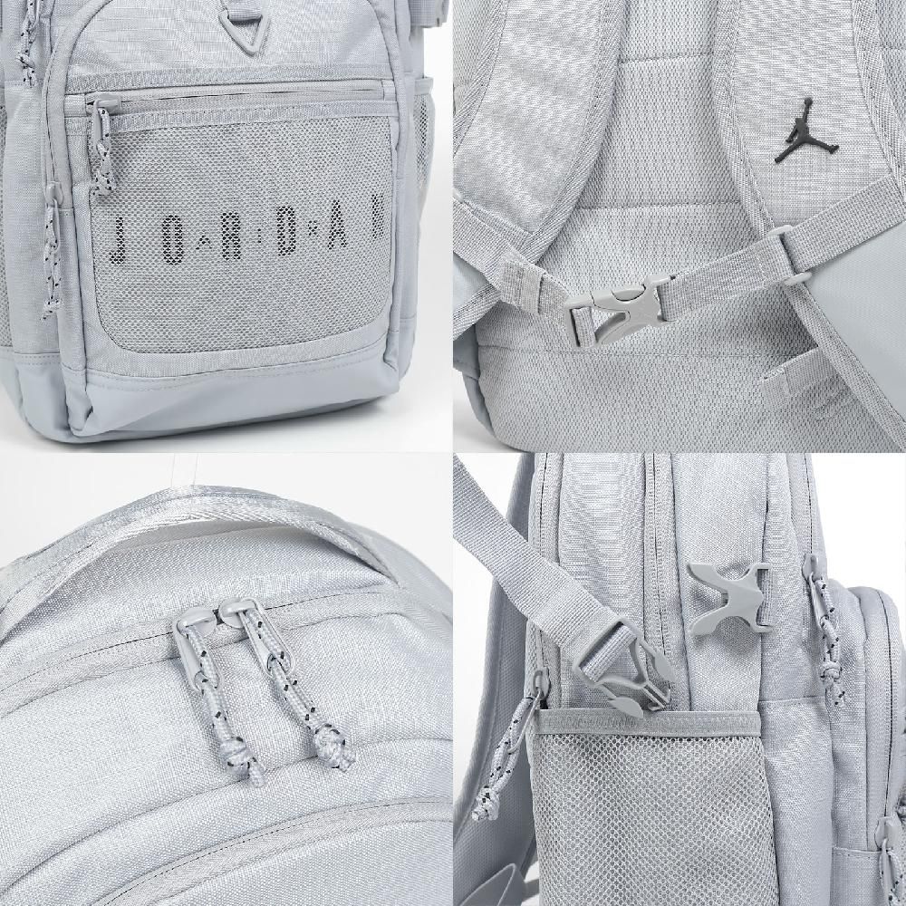 NIKE 耐吉 後背包 Jordan Sport 灰 黑 24L 13吋 筆電包 運動包 雙肩包 背包 包包 JD2523046AD-002
