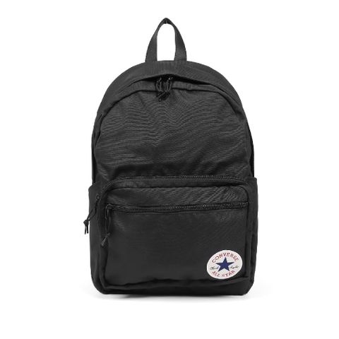 CONVERSE 匡威 後背包 Go 黑 13吋筆電包 書包 經典款 包包 可調式背帶 10020533A01