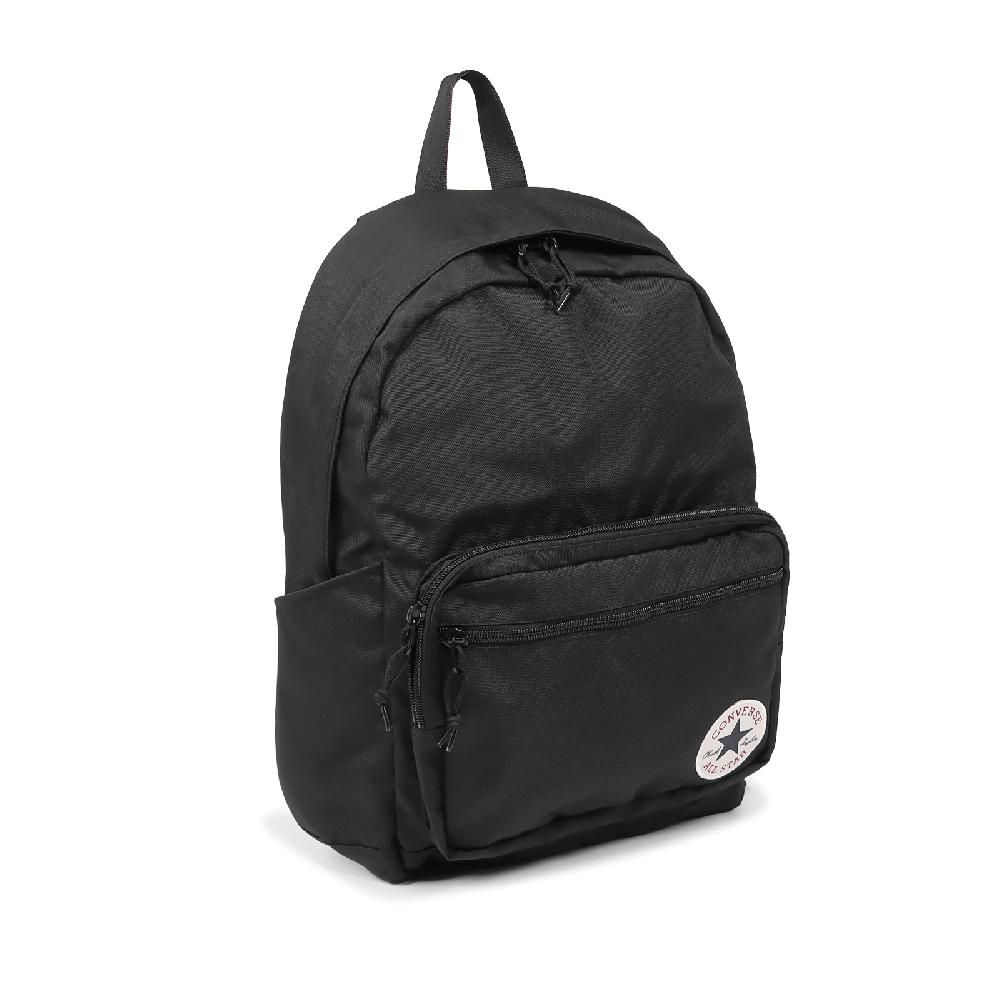 CONVERSE 匡威 後背包 Go 黑 13吋筆電包 書包 經典款 包包 可調式背帶  10020533A01
