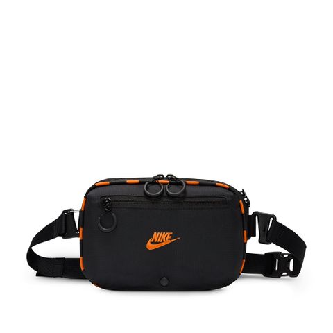 【NIKE】NIKE HAYWARD PATROL CROSSBODY 男女款 側背包 腰包 運動小包 黑色-HJ8229010