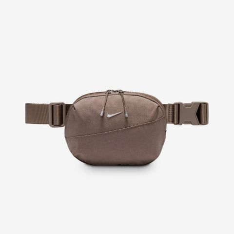 【NIKE】NK AURA WAISTPACK 男女款 腰包 運動小包 卡其棕色-HM6120214