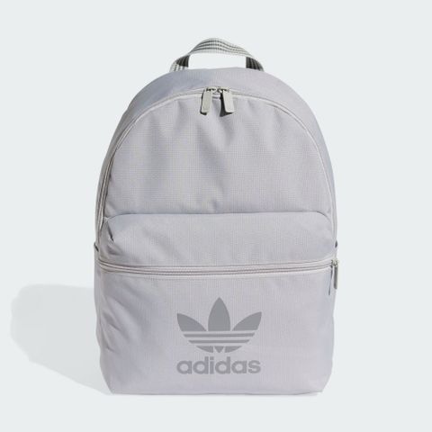 【ADIDAS】ADICOLOR BACKPK 後背包 男女款 運動包 健身包 書包 灰色-JI9436