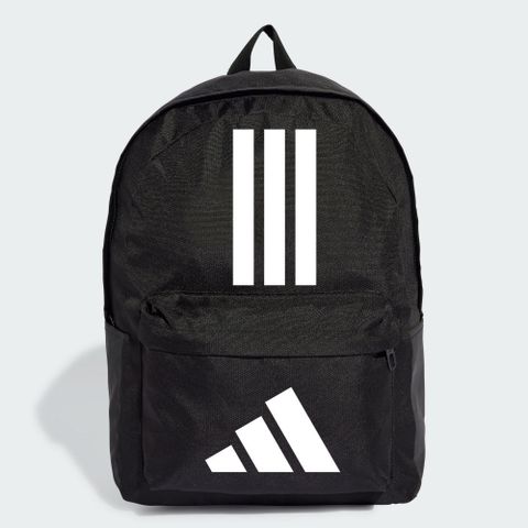 【ADIDAS】CLSC BARS 3S 後背包 男女款 運動包 健身包 書包 黑色-JD9563