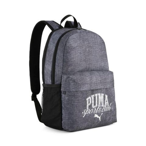 【PUMA】PUMA PHASE CLASS後背包(N) 男女 書包 運動包 灰黑色-09117801
