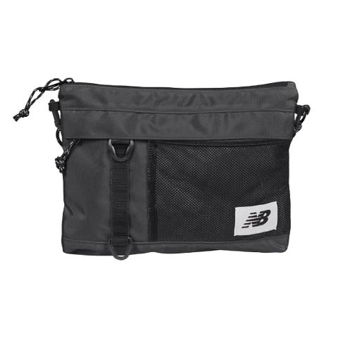 肩背包 Small Cross Body Bag 黑 斜背 側背 網袋 NB LAB51530BK