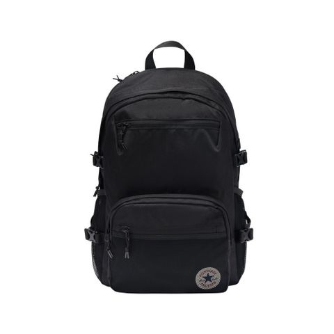 CONVERSE STRAIGHT EDGE BACKPACK BLACK 後背包 男女 黑色-UA5751-023