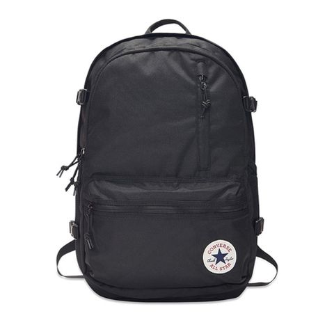 CONVERSE STRAIGHT EDGE BACKPACK BLACK 後背包 男女 黑色-UA5797-023
