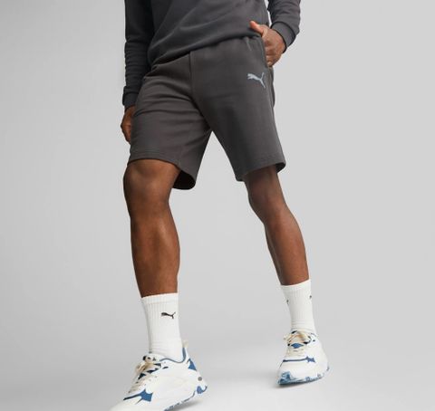 Puma 基本系列 Better 10吋短褲 (M) 黑藍Logo 67329575