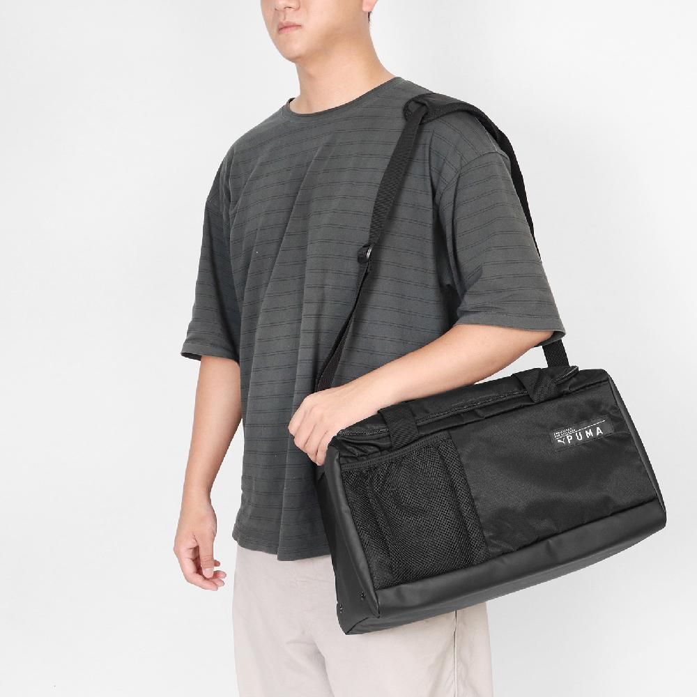 PUMA 彪馬  包包 Training Sport Bag 黑 基本款 健身包 肩背 大容量 旅行袋 運動 07885201