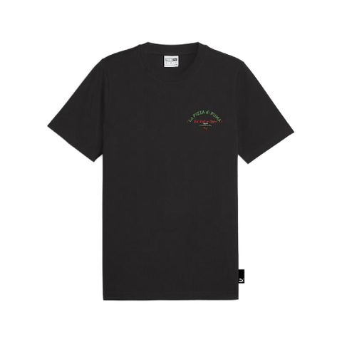 PUMA 彪馬 短袖 Pizza Tee 男款 黑 紅 綠 膠印 披薩 短T 62541501