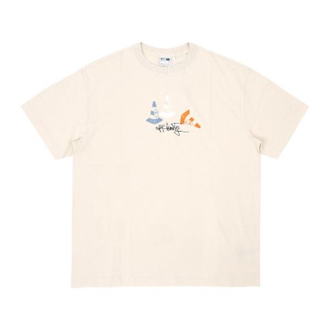 PUMA 彪馬 短袖 Downtown 180 Tee 男款 米白 橘 純棉 棉T 短T 68029287