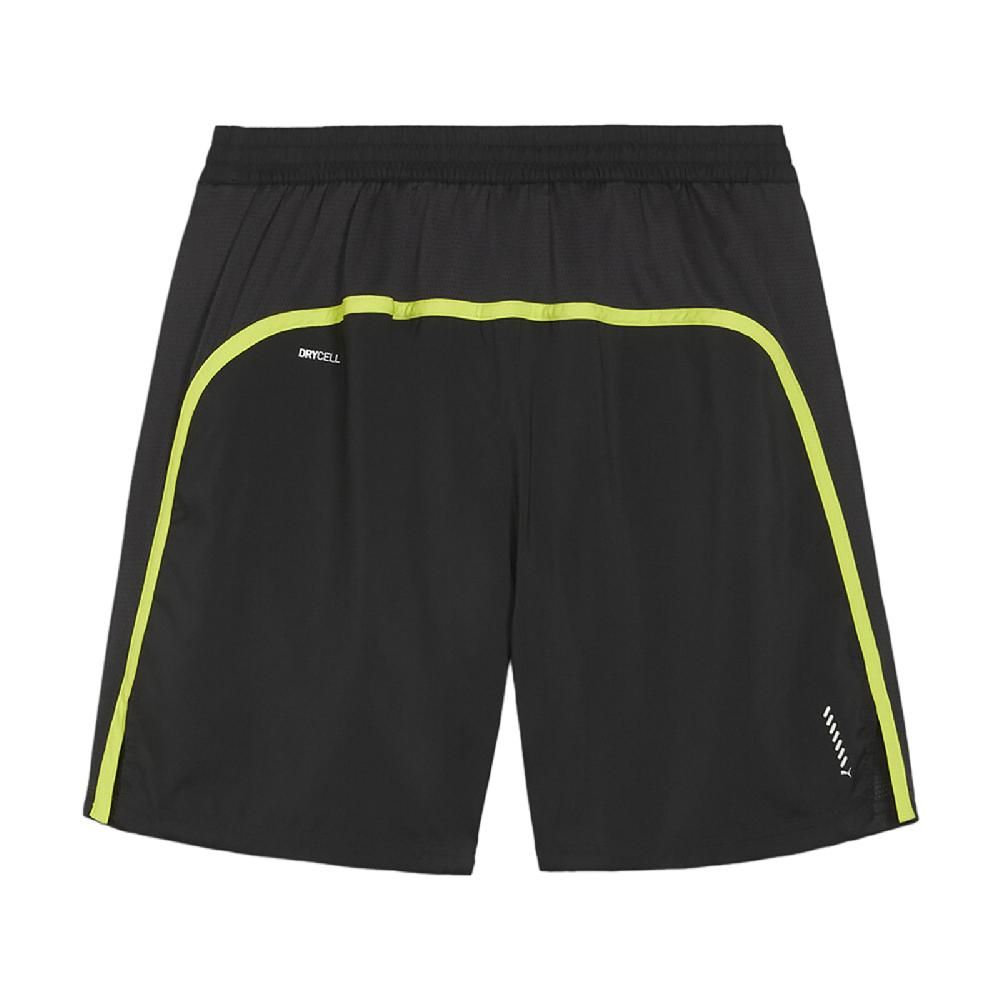 PUMA  彪馬 短褲 Run Fav Shorts 男款 黑 綠 7吋 吸濕排汗 三角襯裡 跑步 運動 褲子 52500551