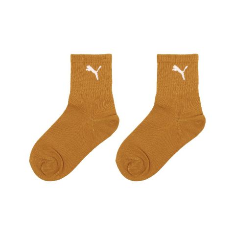 Puma 彪馬 短襪 Fashion Ankle Socks 橘 白 基本款 休閒襪 低筒襪 襪子 BB145302