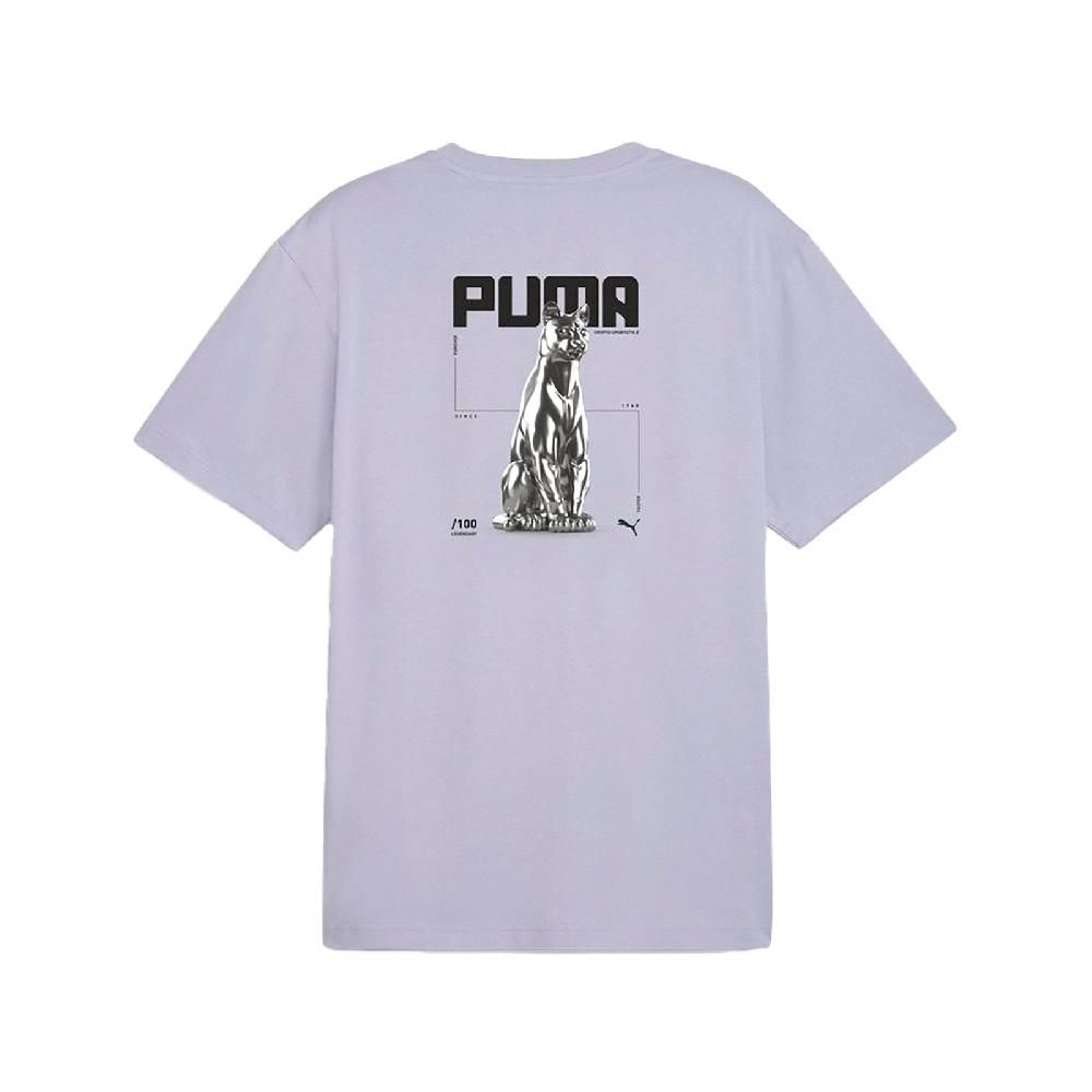 PUMA  彪馬 短袖 Chrome Cat Tee 男款 女款 灰 黑 寬鬆 中性款 62788863