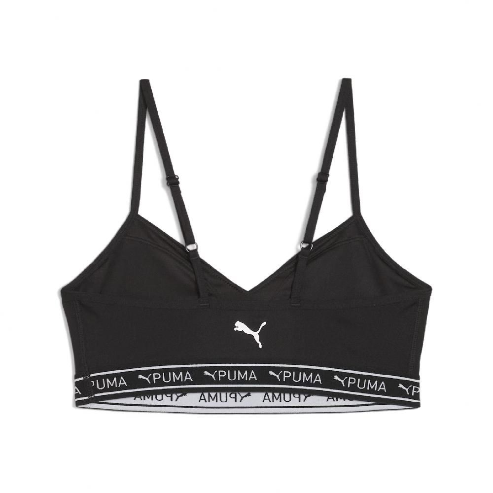 PUMA  彪馬 運動內衣 Move Strong Training Bra 黑白 低強度 可拆襯墊 排汗 瑜珈 健身 52481501