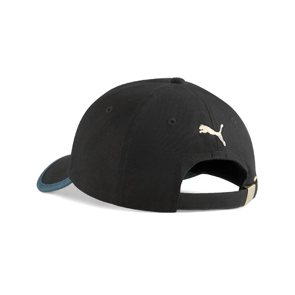 PUMA  彪馬 棒球帽 PLAY.PARIS Baseball Cap 黑 藍 可調帽圍 吳卓源同款 老帽 帽子 02551201