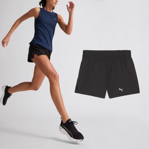 Puma 彪馬 短褲 Run Velocity ULTRAWEAVE 女款 黑 吸濕排汗 4吋 運動 運動褲 52505901