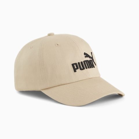 PUMA 帽子 基本系列 NO.1 卡其 黑刺繡 棒球帽 老帽 02435717