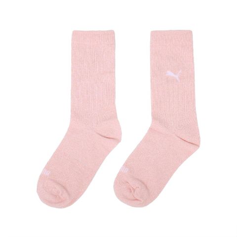 PUMA Puma 彪馬 長襪 NOS Crew Socks 粉 白 中筒襪 休閒襪 襪子 BB147104