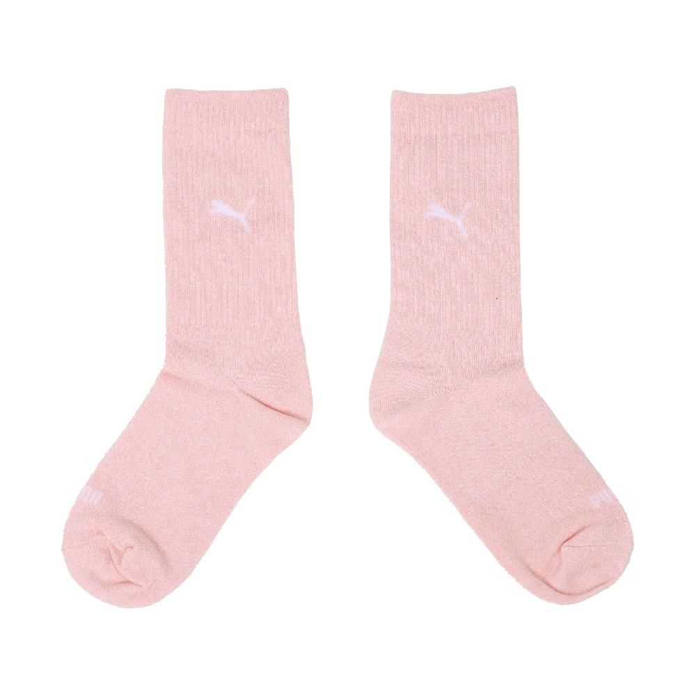 PUMA Puma 彪馬 長襪 NOS Crew Socks 粉 白 中筒襪 休閒襪 襪子 BB147104