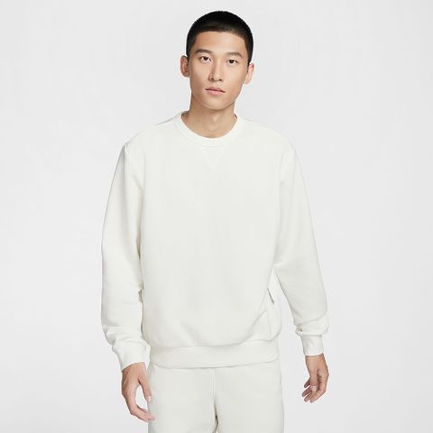 【NIKE】AS M NK DF SI CREW 男款 長袖上衣 大學T 白色-FZ0221133