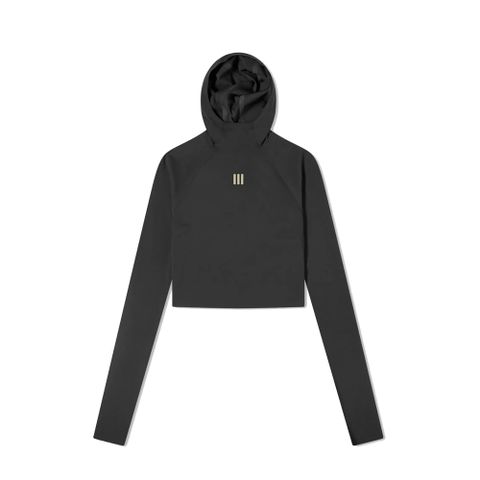 Adidas x Fear of God Athletics 短版帽T 黑 聯名款 連帽上衣 IN5899