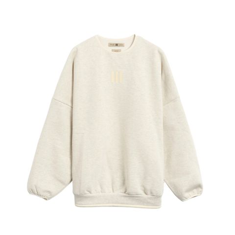 Adidas x Fear Of God Athletics 大學T 燕麥色 聯名款 長袖 上衣 IS5320