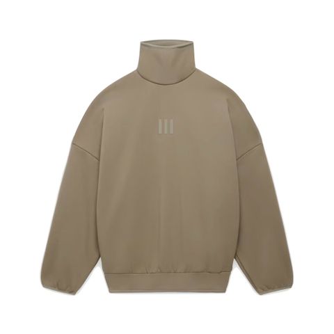 Adidas x Fear of God Athletics 小高領上衣 卡其 聯名款 長袖 IS8743