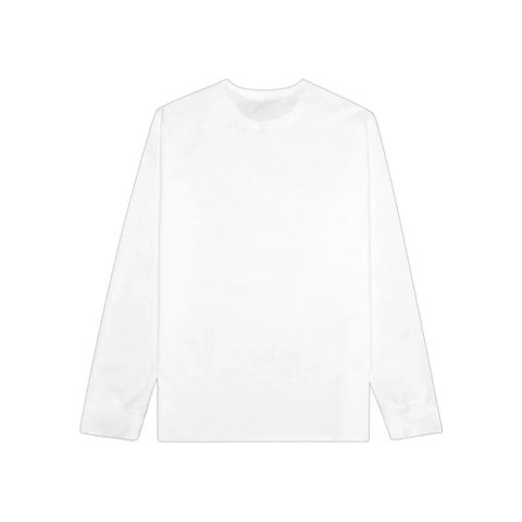 Nike Sportswear Premium Essentials 刺繡 長袖 白色 寬版 純棉 DO7391-100