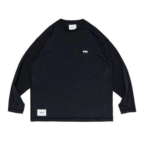 Wtaps Dcpn / Ls / Nlpl. Cordura Black 黑色 長袖T 抗撕裂 涼感 251ATDT-CSM24