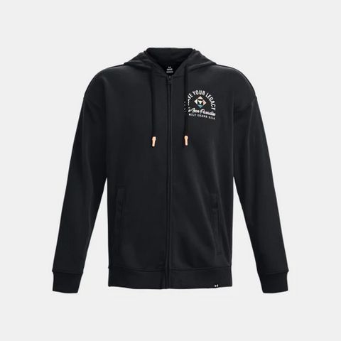 【UNDER ARMOUR】Pjt Rock HW Terry 連帽外套 男 黑色-1377436-001
