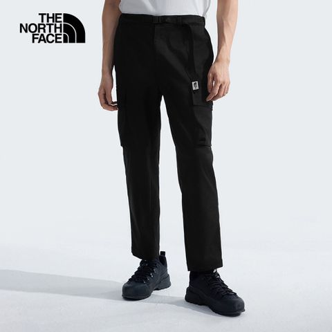 【The North Face】男 UPF防曬多口袋休閒長褲-NF0A8AHDJK3