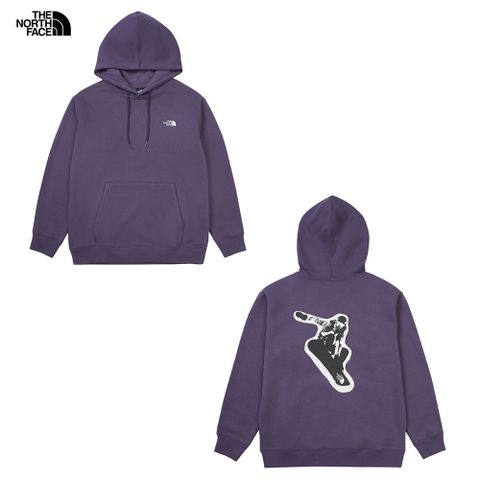 【The North Face】男/女 舒適保暖長袖帽T-NF0A8ATG1I9