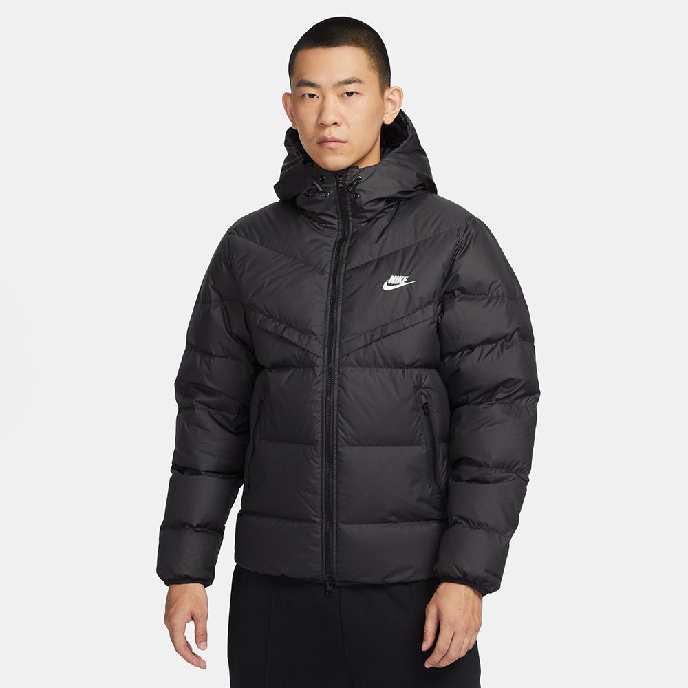 NIKE 耐吉 AS M NK SF WR 650-D FLD HD JKT 男款 羽絨外套 保暖 防風 防潑水 黑色-FB8178010