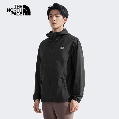 The North Face 男 DWR防潑水連帽外套-NF0A8EZYJK3